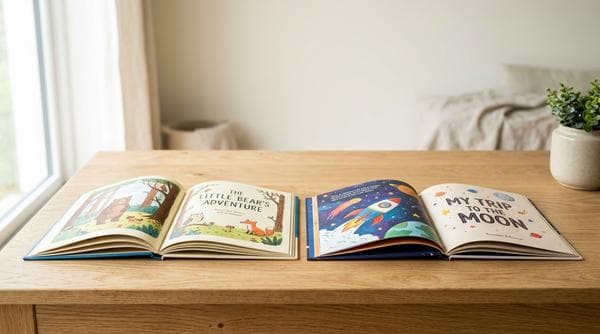 Comparación de servicios de libros infantiles personalizados