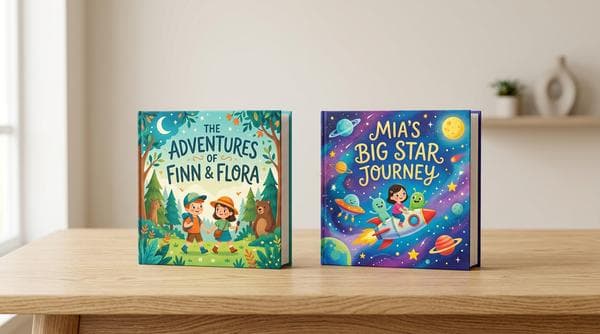 Comparación de libros personalizados de Adorabook y Wonderbly
