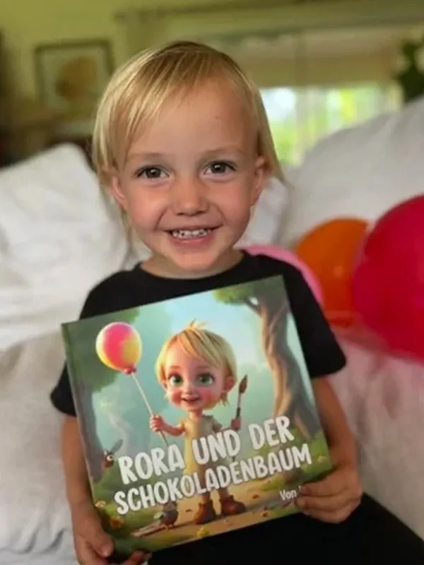 Das Kind von Teresa Chumney Craft mit seinem Adorabook
