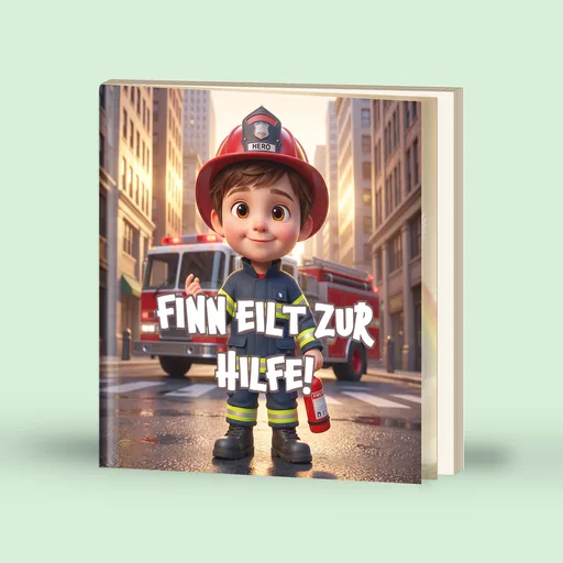 Geschichte von der mutigen Feuerwehr