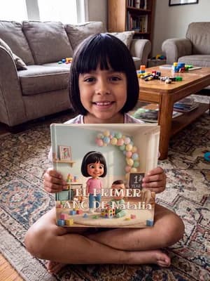 El hijo de Carole con su Adorabook