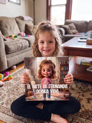 El hijo de Chanthal Garcia con su Adorabook