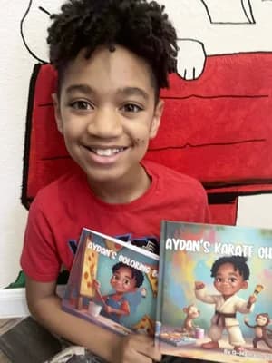 Nova A. Taggart's child with their Adorabook
