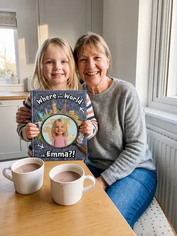 Gina St. Clair-Root's child with their Adorabook